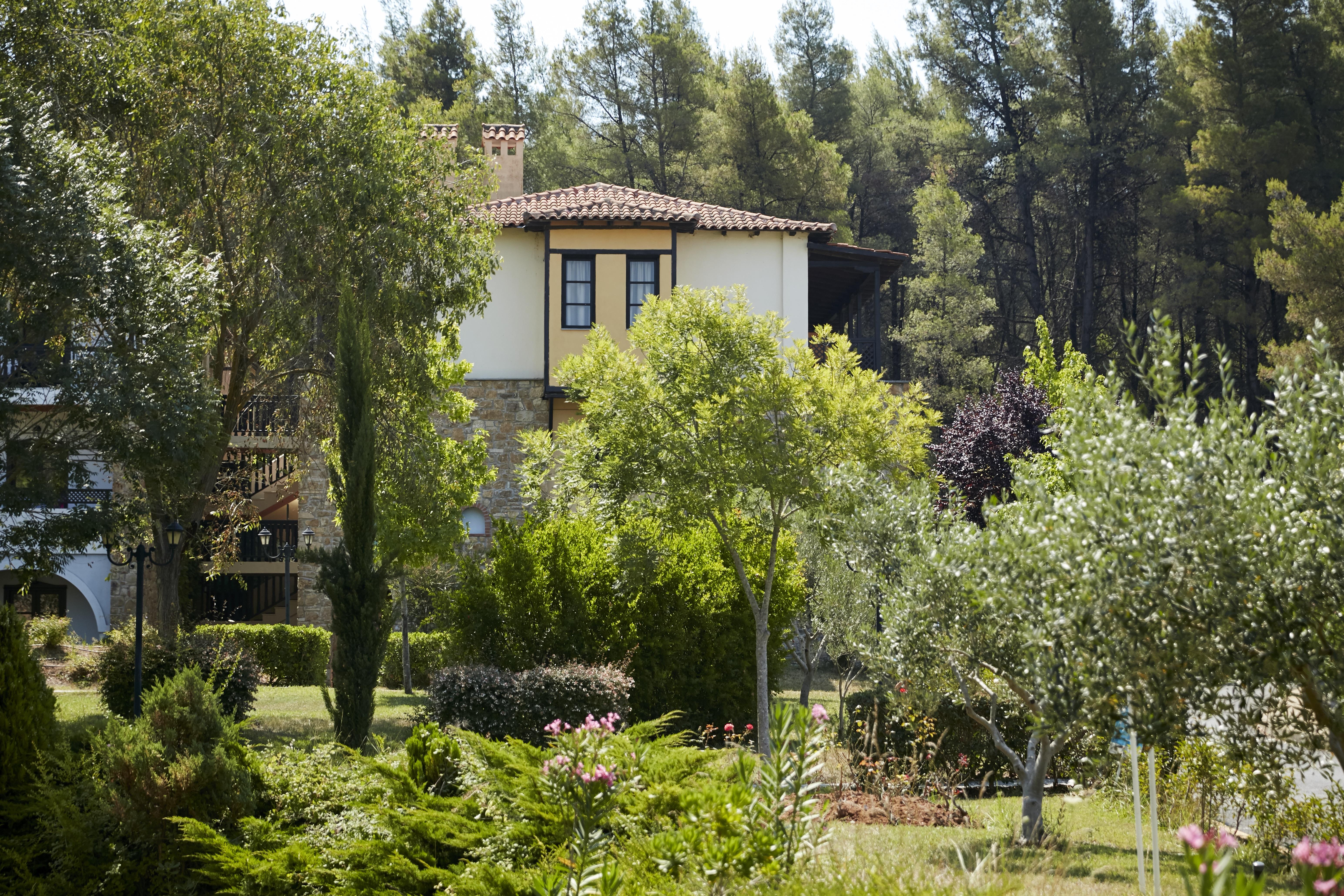 Simantro Resort Sani  외부 사진 The house of the poet in the village of Agia Varvara, Arcadia